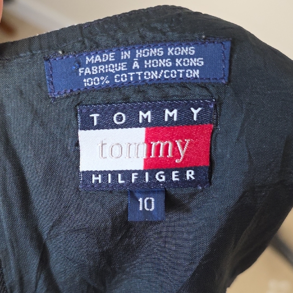 Tommy Hilfiger Vintage Shift Dress – Size 10–Mini Houndstooth Pattern- Hong kong - Picture 4 of 8